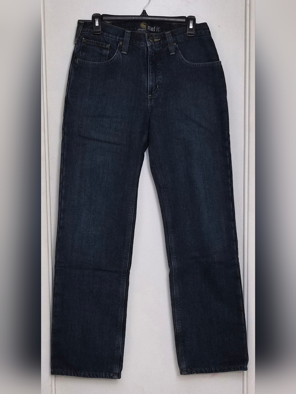 Carhartt Fleece Lined Relaxed Fit Straight Leg Jeans, Mns 32x32, Like New Cond.!
